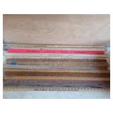 Group of Yard Sticks