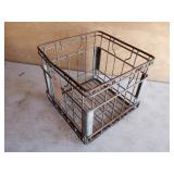 Vintage Metal Crate, Flynn Dairy
