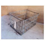 Vintage Metal Crate