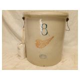 Red Wing 8 Gallon Crock w/Handles