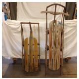 Pair of Vintage Sleds
