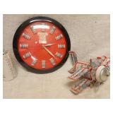Budweiser Clock & Handmade Plane