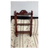 Wall hanging plate/knick nack shelf