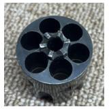 ?? Maybe 45 long colt pistol cylinder