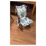 Nichols & Stone wooden rocking chair