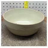 10 inch Fort Dodge stoneware co mixing bowl