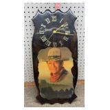 John wayne clock hands move