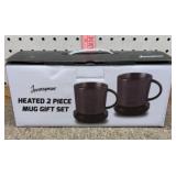 NIB Journeymen heated 2 pc mug gift set