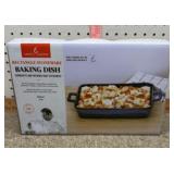 NIB Rectangle stoneware baking dish