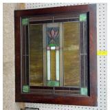 Stain glass window 28.75ï¿½ x 24ï¿½