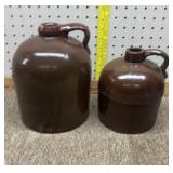 Pair of Whites Pottery Works Fort dodge IA,