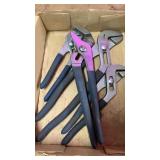 Plumber pliers lot
