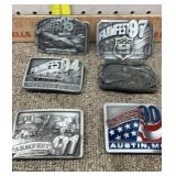 6-1990s FarmFest buckles