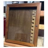 Belt buckle display case