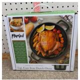 NIB 3qt cast iron Dutch oven