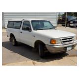 1996 Ford Ranger XL, 5 speed manual transmission