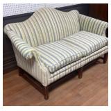 Striped sitting Love seat (Very nice)