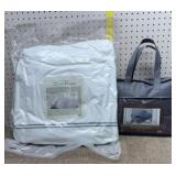 All season down alternative comforter & weighted