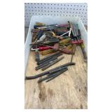 Large lot of screw drivers