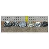 6-Iowa cattlemen assn. belt buckles