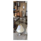 Matching floor lamp & table lamp