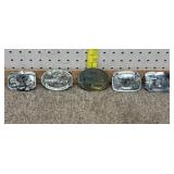 5- Iowa belt buckles