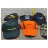 6-assorted Advertising Caps
