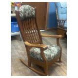 Antique wood rocker (very nice)