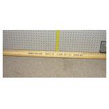 2-48inch rulers Faribault co imp & Farmers state