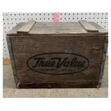 True value wood crate