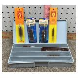 Gun cleaning tips and case