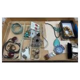Lot assorted costume jewelry