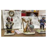 3-Melody in Motion, Hand painted Porcelain music.