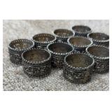 Stainless napkin rings