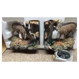 Hadley collection Deer Bookend set