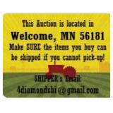AUCTION is IN WELCOME MN 56181