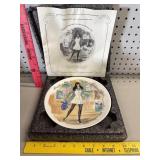 Brigitte in Mini Skirt Collector Plate