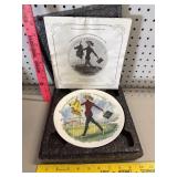 Francoise in Trousers Collector Plate