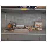 Fall Decor- Wood Signs, Coffee Cup, Trinkets
