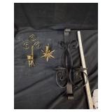 (3) Metal Hanging Candle Holders