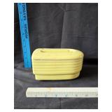 VTG Hall China CO. Yellow Refrigerator Dish