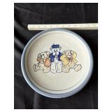 Louisville Stoneware Pottery 'Three Bears' Plate