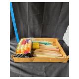 Flat of Candles & Candlesticks