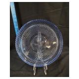 Indiana Glass Diamond Point Regal Blue Crystal