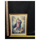 VTG Religious Print 'The Immaculate Conception'