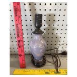 MCM Purple Iridescent Table Lamp