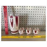 MCM Libby Large Glass & Shot Glasses