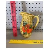 Vtg Lefton Autumn Fruit Pitcher