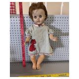 Vtg Plastic 24' Baby Doll