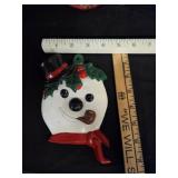 VTG Ceramic Snowman w/ Pipe
